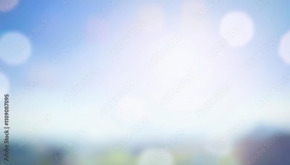 Poster dreamlike soft blur. conceptual background for meditation apps, inspirational social media posts, an