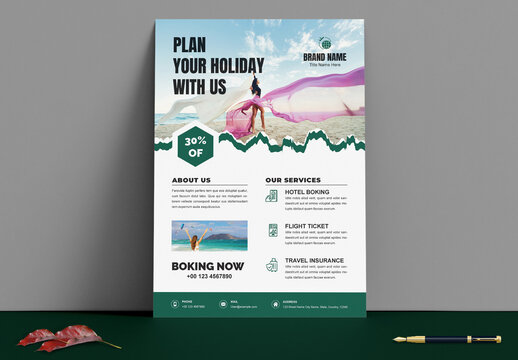 Tour And Travel Flyer