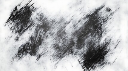 Charcoal Smudges on Paper