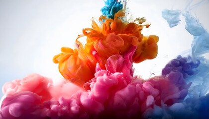 Fototapeta premium Colores mezclándose