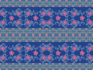 Seamless traditional background design. native pattern Tribal pattern graphics, black and white pattern