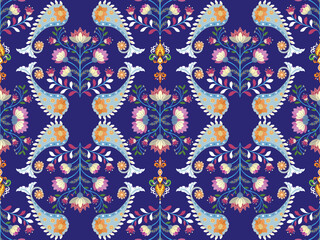 Seamless traditional background design. native pattern Tribal pattern graphics, black and white pattern