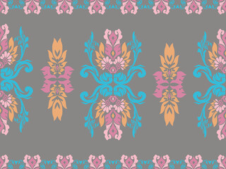 Seamless traditional background design. native pattern Tribal pattern graphics, black and white pattern