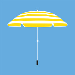 beach umbrella vector