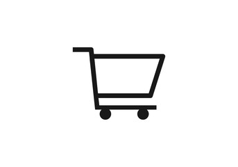 Shopping Cart Icon png vector design template logo vector illustration