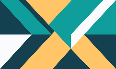 Obraz premium Dynamic Abstract Geometric Pattern Design Featuring Bold and Vibrant Color Combinations