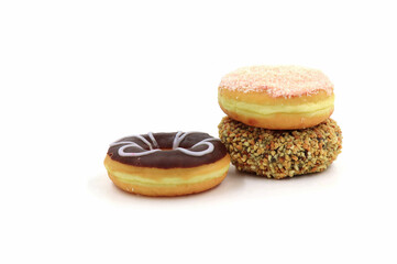 donut isolated on white background