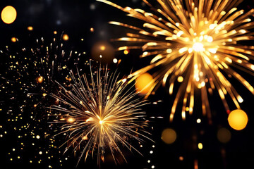 Obraz premium fireworks in the sky
