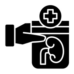 Obraz premium Organ Donor Icon