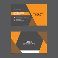 creative and professional modern business card template.