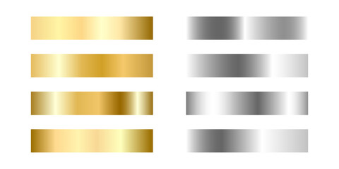 Golden and silver textures