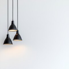 Obraz premium Minimalist Retro Lighting Fixtures for Modern Interior Design