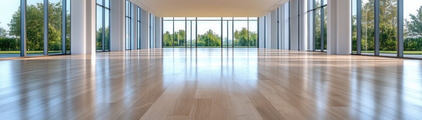 Obraz premium Modern Flooring Artistry Bold Minimalist Flooring Featuring Clean Textures, Neutral Tones, and Premium Materials Concept images showcase elegant, contemporary design with high-end finishes Discover