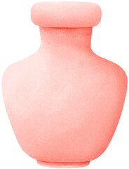 Pink flower vase
