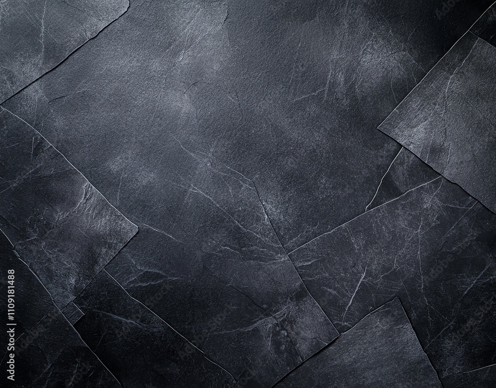 Poster a close-up view of a textured dark stone surface, perfect for backgrounds, designs, or artistic proj