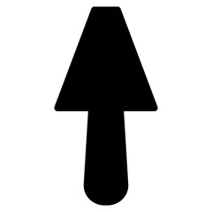 Obraz premium Kitchen Spatula Utensil Glyph Icon