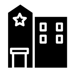 Jail Police Prison Glyph Icon
