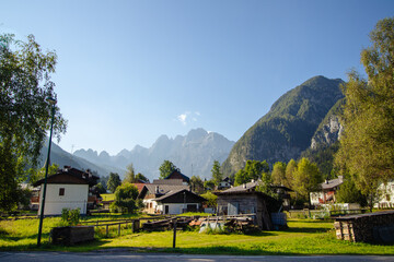 Italy alpine village