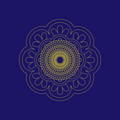 Ornamental Geometric luxury mandala pattern vector design
