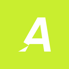 letter a logo 