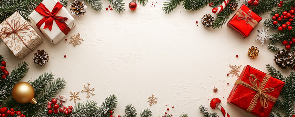 Christmas Celebration banner background 5:2