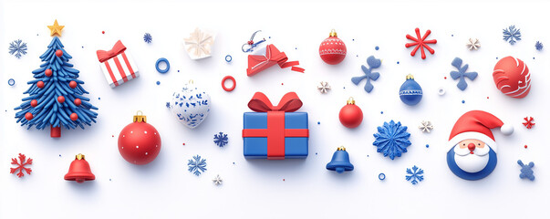 Christmas Celebration banner background 5:2