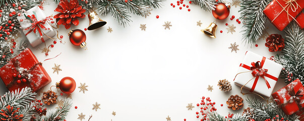 Christmas Celebration banner background 5:2