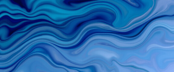 Blue abstract fluid art background for creative designs