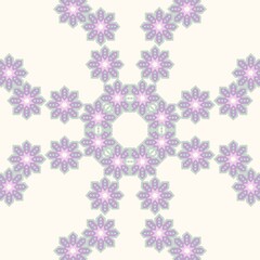pattern with flowers