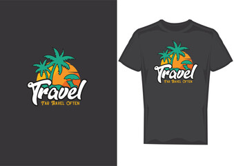 Traveling T-Shirt Design
