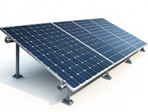 recommend clip art: Solar panel clip art featuring solar technology on a clean background for renewable energy design
