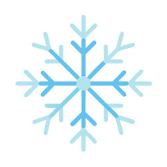 Fototapeta premium Simple Snowflake, Snowflake, Snowflake Vector, Snowflake Snow Design, Snowflake icon