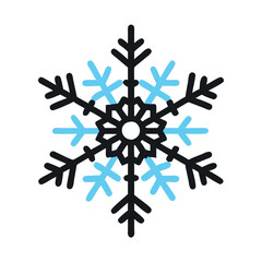 Simple Snowflake, Snowflake, Snowflake Vector, Snowflake Snow Design, Snowflake icon