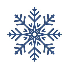 Fototapeta premium Simple Snowflake, Snowflake, Snowflake Vector, Snowflake Snow Design, Snowflake icon