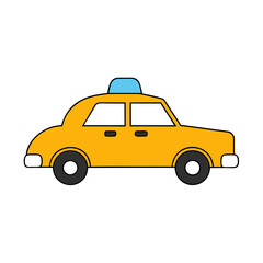 taxi vector illustration
