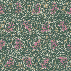 Indian badhani pattern allover print Traditional indian chunri Seamless Geometric ethnic style Badhani pattern traditional badhani allover design pattern.