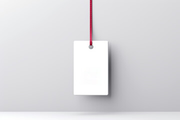 paper price tags or gift tags 3d style 