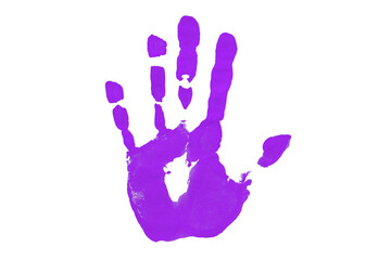 isolated Shiny purple brush watercolor painting  on transparent background. watercolor png