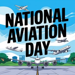 National Aviation Day Celebrates Flight And Air Travel