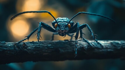 Fototapeta premium Creepy bug macro shot