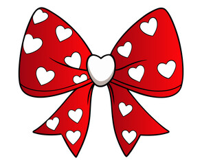 Coquette Valentine Bow