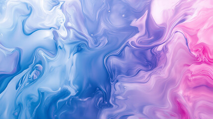 Obraz premium Abstract blue and pink marble swirl texture