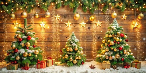 christmas, tree, decoration, holiday, new year, background, xmas, christmas tree, gift, celebration, ball, fir, ornament, year, new, winter, present, presents, season, box, snow, december, star, pine,