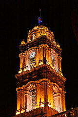 Obraz premium Parish of Our Lady of Carmen, Tlalpujahua Michoacán Mexico