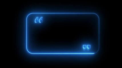 quotes neon frame frame border animated frame border place adverbs .