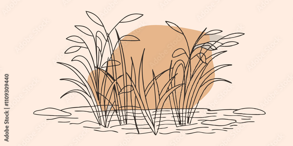 Aufkleber  light mist rises gently around them blending seamlessly with the surrounding flora.