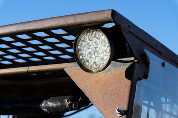 A light on a tractor © Richard Nantais