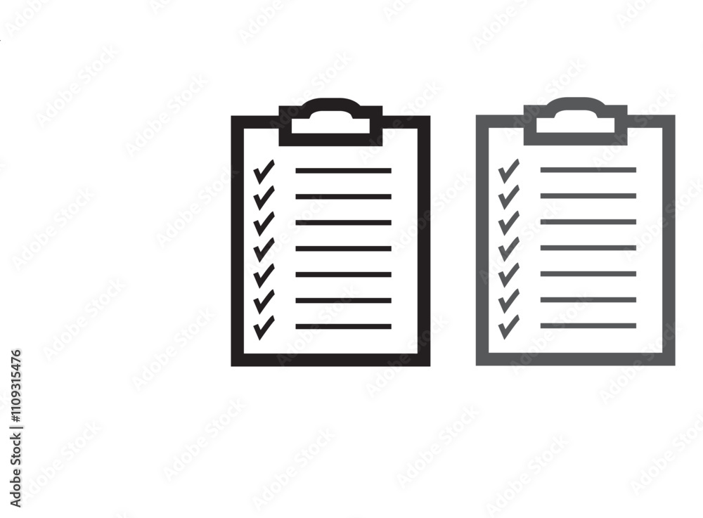 Poster print diet program line icon