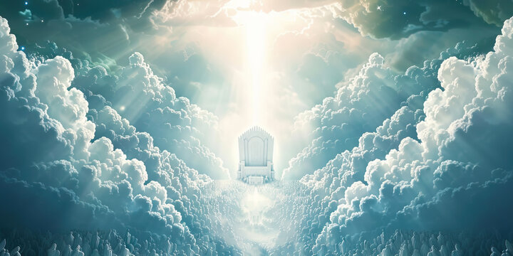 Great White Throne Judgment: The Final Judgment of All Souls - Picture a scene where the great white throne is set up, and all the dead are judged according to their deeds, leading to either eternal l