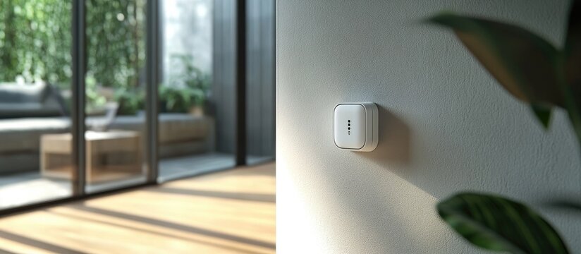 Compact white wall power plug designed for efficient charging in modern spaces